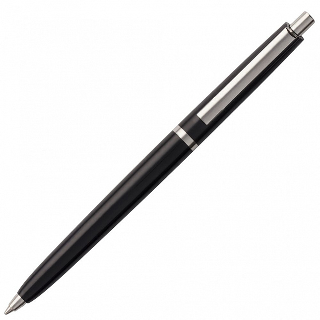 Ручка шариковая Classic, черная с логотипом в Санкт-Петербурге заказать по выгодной цене в кибермаркете AvroraStore