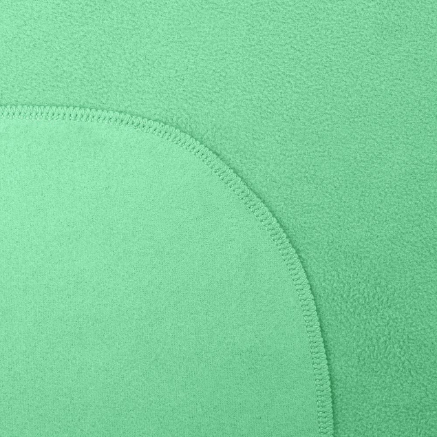 Флисовый плед Warm&Peace, светло-зеленый с логотипом в Санкт-Петербурге заказать по выгодной цене в кибермаркете AvroraStore