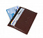 Футляр для кредитных карт, коричневый с логотипом в Санкт-Петербурге заказать по выгодной цене в кибермаркете AvroraStore