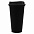 Стакан с крышкой Color Cap Black, черный с логотипом в Санкт-Петербурге заказать по выгодной цене в кибермаркете AvroraStore