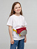 Поясная сумка детская Kiddo, бордовая с серым с логотипом в Санкт-Петербурге заказать по выгодной цене в кибермаркете AvroraStore