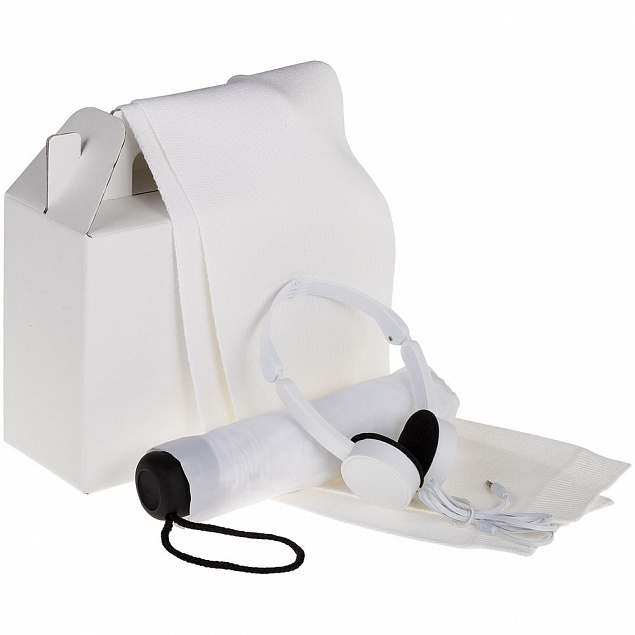 Коробка In Case S, ver.2, белая с крафтовым оборотом с логотипом в Санкт-Петербурге заказать по выгодной цене в кибермаркете AvroraStore