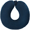 Подушка дорожная Global TA с застежкой-кнопкой, синяя с логотипом в Санкт-Петербурге заказать по выгодной цене в кибермаркете AvroraStore