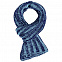 Шарф Chain Multi, сине-голубой с логотипом в Санкт-Петербурге заказать по выгодной цене в кибермаркете AvroraStore