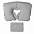 Подушка надувная дорожная в футляре; синий;  с логотипом в Санкт-Петербурге заказать по выгодной цене в кибермаркете AvroraStore