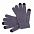 Перчатки  сенсорные ACTIUM, серый, акрил 100% с логотипом в Санкт-Петербурге заказать по выгодной цене в кибермаркете AvroraStore