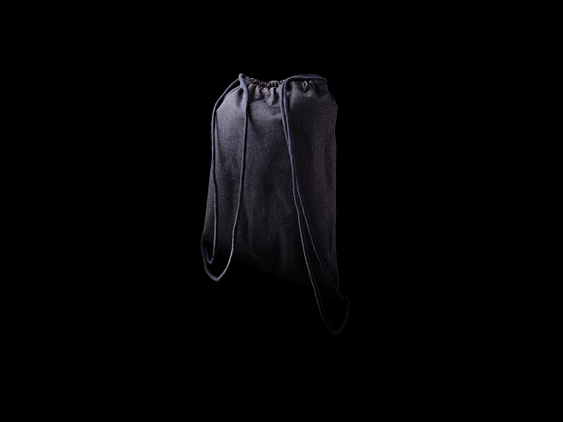 Рюкзак на шнурке Impact из переработанного денима AWARE™ с логотипом в Санкт-Петербурге заказать по выгодной цене в кибермаркете AvroraStore
