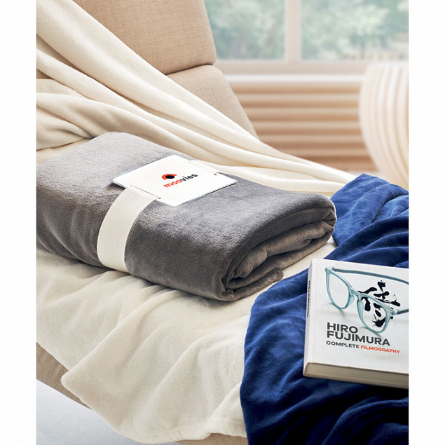 Одеяло из RPET флиса 280 гр/м² с логотипом в Санкт-Петербурге заказать по выгодной цене в кибермаркете AvroraStore