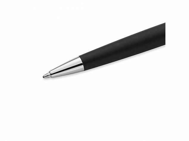 Ручка шариковая Waterman Hemisphere Matt Black CT M, черный матовый/серебристый с логотипом в Санкт-Петербурге заказать по выгодной цене в кибермаркете AvroraStore