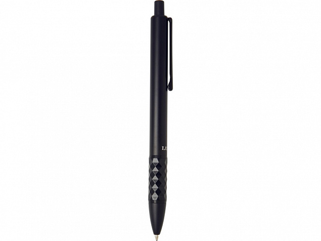 Tactical Dark шариковая ручка с нажимным механизмом , черный с логотипом в Санкт-Петербурге заказать по выгодной цене в кибермаркете AvroraStore