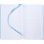 Ежедневник Nova Round, недатированный, голубой с логотипом в Санкт-Петербурге заказать по выгодной цене в кибермаркете AvroraStore