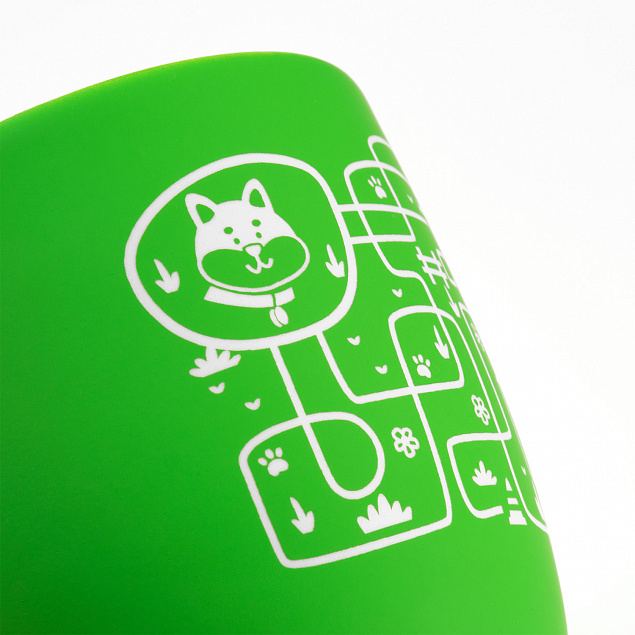 Керамическая кружка Viana, зеленая с логотипом в Санкт-Петербурге заказать по выгодной цене в кибермаркете AvroraStore
