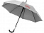 Зонт трость Arch полуавтомат 23, серый с логотипом в Санкт-Петербурге заказать по выгодной цене в кибермаркете AvroraStore
