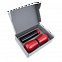 Набор Hot Box Duo C2B grey (черный с красным) с логотипом в Санкт-Петербурге заказать по выгодной цене в кибермаркете AvroraStore