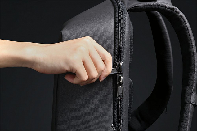 Рюкзак HiPack, черный с логотипом в Санкт-Петербурге заказать по выгодной цене в кибермаркете AvroraStore