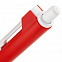 Ручка шариковая Hint Special, белая с красным с логотипом в Санкт-Петербурге заказать по выгодной цене в кибермаркете AvroraStore