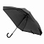 Зонт-трость с квадратным куполом, Mistral, черный с логотипом в Санкт-Петербурге заказать по выгодной цене в кибермаркете AvroraStore