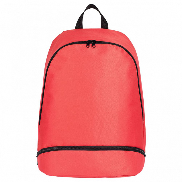 Рюкзак спортивный Unit Athletic, красный с логотипом в Санкт-Петербурге заказать по выгодной цене в кибермаркете AvroraStore