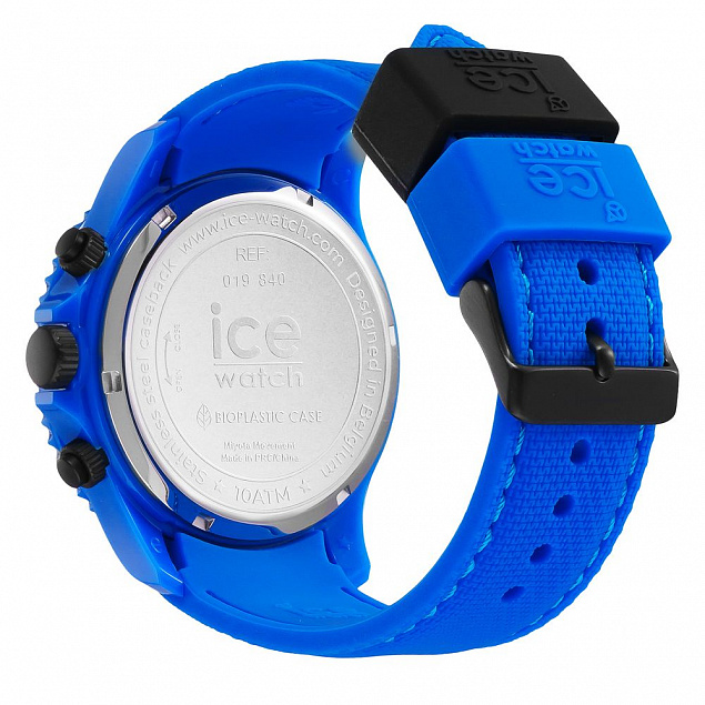 Часы наручные ICE chrono-Neon,синий с логотипом в Санкт-Петербурге заказать по выгодной цене в кибермаркете AvroraStore