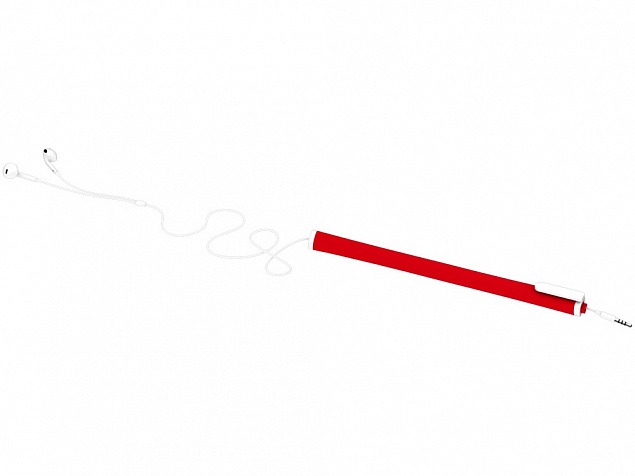 Органайзер для проводов Pulli, красный с логотипом в Санкт-Петербурге заказать по выгодной цене в кибермаркете AvroraStore