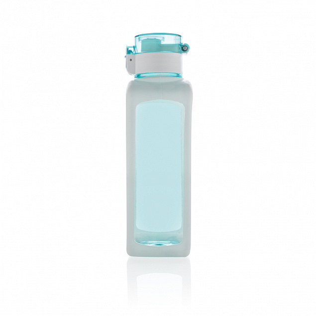 Квадратная вакуумная бутылка для воды, бирюзовый с логотипом в Санкт-Петербурге заказать по выгодной цене в кибермаркете AvroraStore