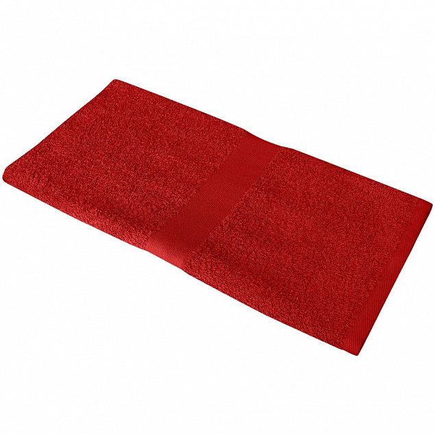 Полотенце Soft Me Medium, красное с логотипом в Санкт-Петербурге заказать по выгодной цене в кибермаркете AvroraStore