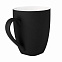 Керамическая кружка Tulip 380 ml, soft-touch, черная с логотипом в Санкт-Петербурге заказать по выгодной цене в кибермаркете AvroraStore