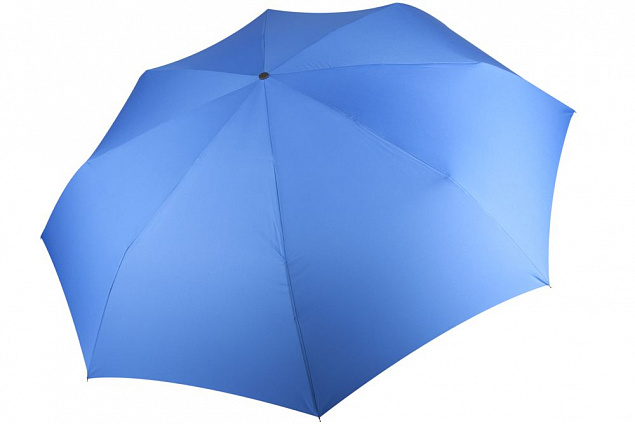 Зонт складной Fiber, ярко-синий с логотипом в Санкт-Петербурге заказать по выгодной цене в кибермаркете AvroraStore