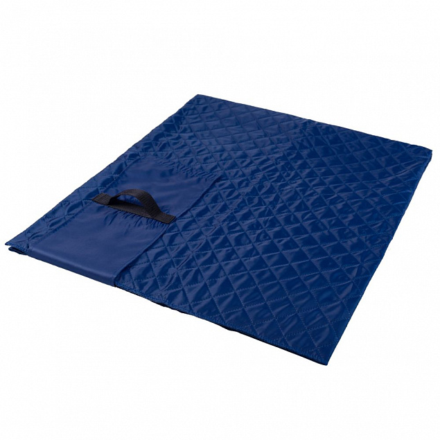 Плед для пикника Comfy, ярко-синий с логотипом в Санкт-Петербурге заказать по выгодной цене в кибермаркете AvroraStore