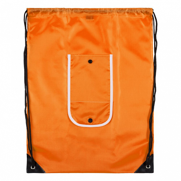 Рюкзак складной Unit Roll, оранжевый с логотипом в Санкт-Петербурге заказать по выгодной цене в кибермаркете AvroraStore