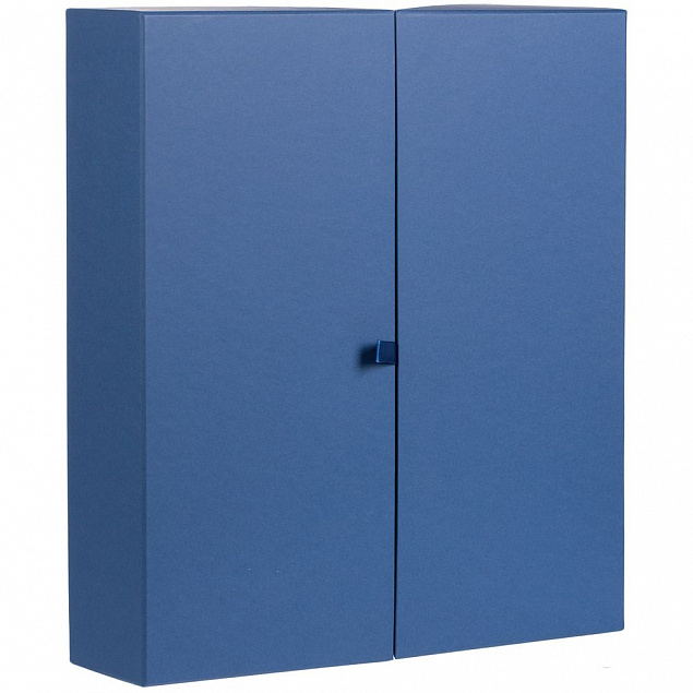 Коробка Wingbox, синяя с логотипом в Санкт-Петербурге заказать по выгодной цене в кибермаркете AvroraStore