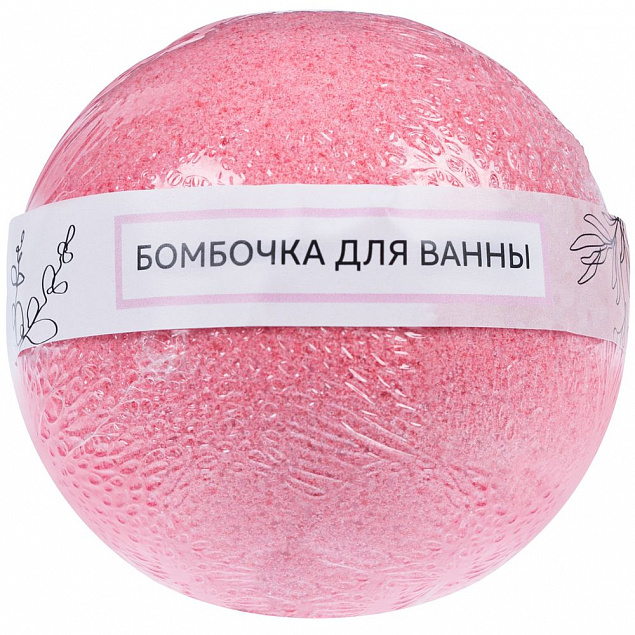 Бомбочка для ванны Feeria, розовая орхидея с логотипом в Санкт-Петербурге заказать по выгодной цене в кибермаркете AvroraStore