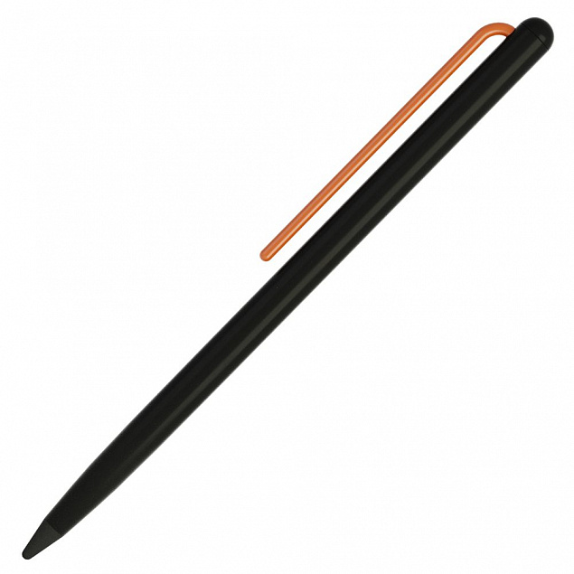 Карандаш GrafeeX в чехле, черный с оранжевым с логотипом в Санкт-Петербурге заказать по выгодной цене в кибермаркете AvroraStore