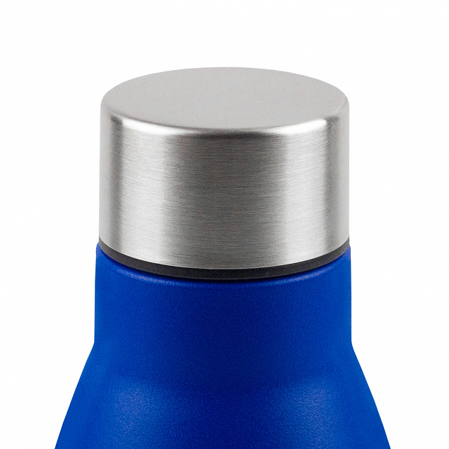 Термобутылка вакуумная герметичная, Fresco Neo, Ultramarine, 500 ml, ярко-синяя с логотипом в Санкт-Петербурге заказать по выгодной цене в кибермаркете AvroraStore