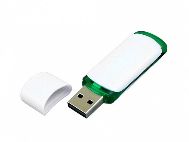 USB 2.0- флешка на 8 Гб с цветными вставками с логотипом в Санкт-Петербурге заказать по выгодной цене в кибермаркете AvroraStore