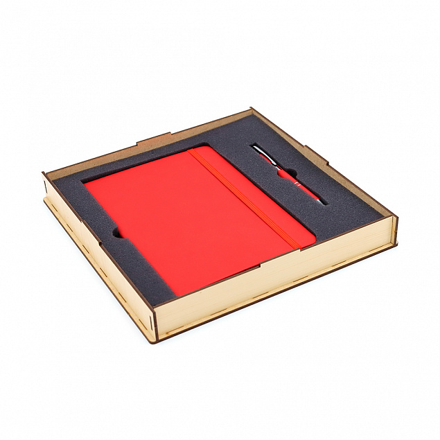 Подарочный набор Клайд, (красный) с логотипом в Санкт-Петербурге заказать по выгодной цене в кибермаркете AvroraStore