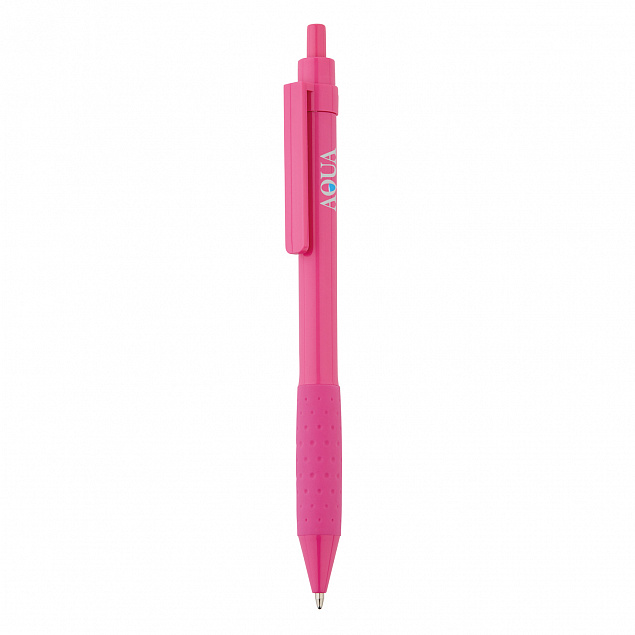 Ручка X2, розовый с логотипом в Санкт-Петербурге заказать по выгодной цене в кибермаркете AvroraStore