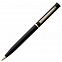 Ручка шариковая Euro Gold, черная с логотипом в Санкт-Петербурге заказать по выгодной цене в кибермаркете AvroraStore