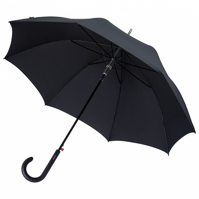 Зонт-трость T.703, черный с логотипом в Санкт-Петербурге заказать по выгодной цене в кибермаркете AvroraStore