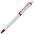 Ручка шариковая Raja, белая с логотипом в Санкт-Петербурге заказать по выгодной цене в кибермаркете AvroraStore