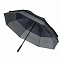 Зонт-трость Portobello Bora, синий/серый с логотипом в Санкт-Петербурге заказать по выгодной цене в кибермаркете AvroraStore