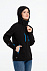 Куртка софтшелл женская Patrol, черная с синим с логотипом в Санкт-Петербурге заказать по выгодной цене в кибермаркете AvroraStore