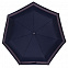 Складной зонт TAKE IT DUO, синий в полоску с логотипом в Санкт-Петербурге заказать по выгодной цене в кибермаркете AvroraStore