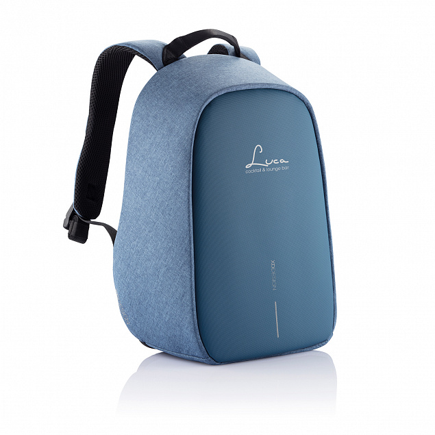 Антикражный рюкзак Bobby Hero Small, голубой с логотипом в Санкт-Петербурге заказать по выгодной цене в кибермаркете AvroraStore