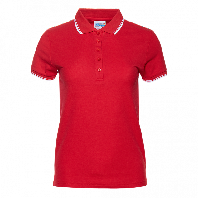 Рубашка поло Рубашка 04BK Красный с логотипом в Санкт-Петербурге заказать по выгодной цене в кибермаркете AvroraStore