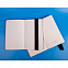 Бизнес-блокнот UNI, A5, бело-синий, мягкая обложка, в линейку, черное ляссе с логотипом в Санкт-Петербурге заказать по выгодной цене в кибермаркете AvroraStore