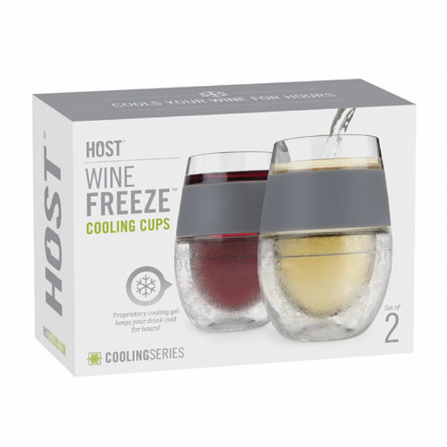 Набор охлаждающих стаканов Freeze с логотипом в Санкт-Петербурге заказать по выгодной цене в кибермаркете AvroraStore