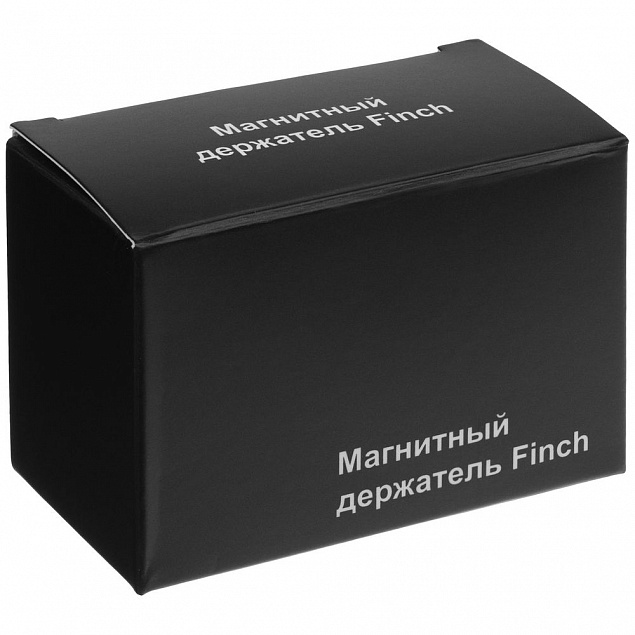 Магнитный держатель для смартфонов Finch, черный с логотипом в Санкт-Петербурге заказать по выгодной цене в кибермаркете AvroraStore
