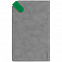 Ежедневник Corner, недатированный, серый с зеленым с логотипом в Санкт-Петербурге заказать по выгодной цене в кибермаркете AvroraStore