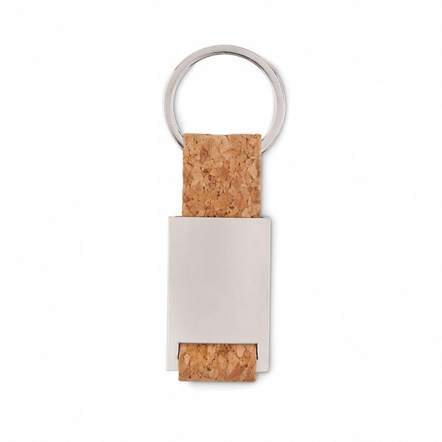 Кольцо для ключей с пробковой т с логотипом в Санкт-Петербурге заказать по выгодной цене в кибермаркете AvroraStore